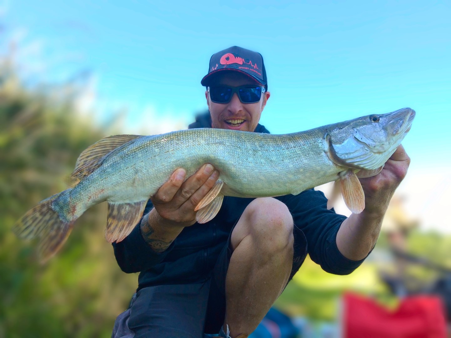 Vis gevangen door Thomas Danckaert