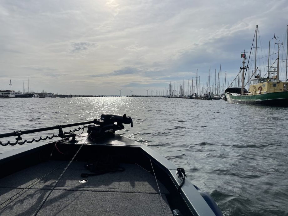 uitzicht vanuit vissersboot